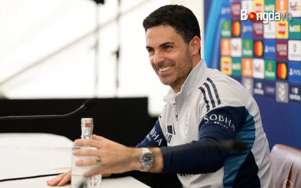 Arteta: 'Tôi đã không xem trận Man City hòa Bournemouth'