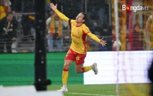 Florian Thauvin kiến tạo 1 bàn trong chiến thắng 3-1 trước Nice ở chung kết Cúp Quốc gia Pháp