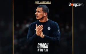 Joe Mazzulla giành giải HLV xuất sắc nhất NBA 2025-26