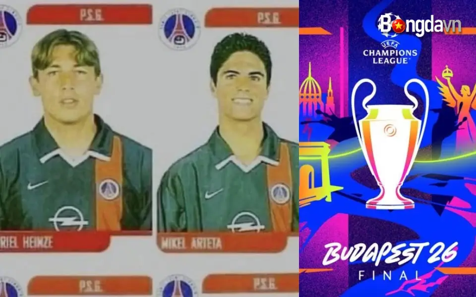 Mikel Arteta từng có được người bạn thân Gabriel Heinze khi thi đấu cho PSG