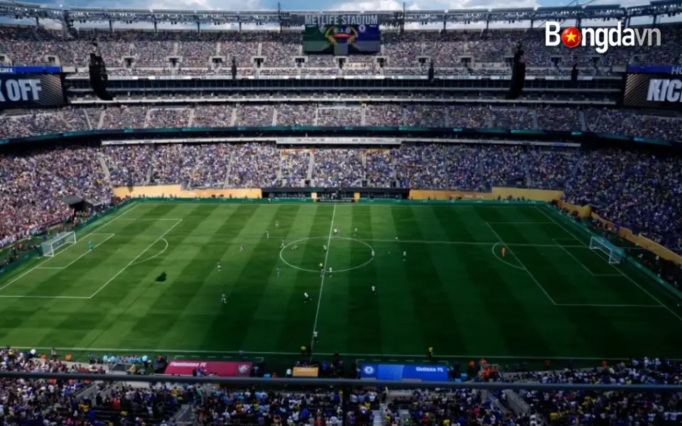 Toàn cảnh chảo lửa MetLife trận Chelsea đấu Fluminense năm 2025