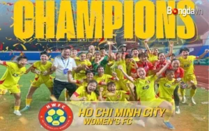 TP.HCM lần thứ 5 xưng vương Cúp Quốc gia Nữ