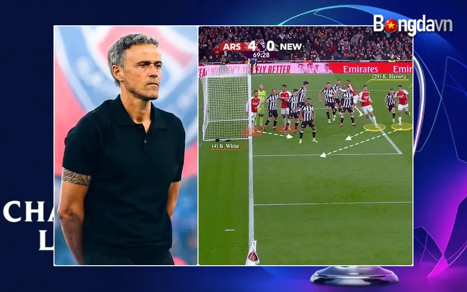 Tuyệt Chiêu "Chống Hắc Ám" Giúp PSG Phá Lối Chơi Của Arsenal
