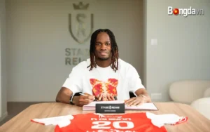 Daouda Guindo, hậu vệ trái quốc tế người Mali 23 tuổi, đã ký hợp đồng 5 năm với Stade de Reims, có hiệu lực đến năm 2031