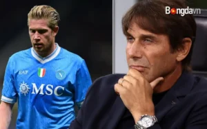 De Bruyne công khai chỉ trích HLV Conte