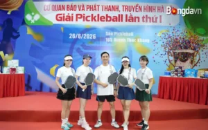 Giải Pickleball Lần Thứ I kỷ niệm 101 năm Ngày Báo chí Cách mạng Việt Nam