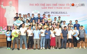 Khai Mạc Giải Pickleball Lần Đầu Tiên Trong Khuôn Khổ Đại Hội TDTT Tỉnh Gia Lai 2026