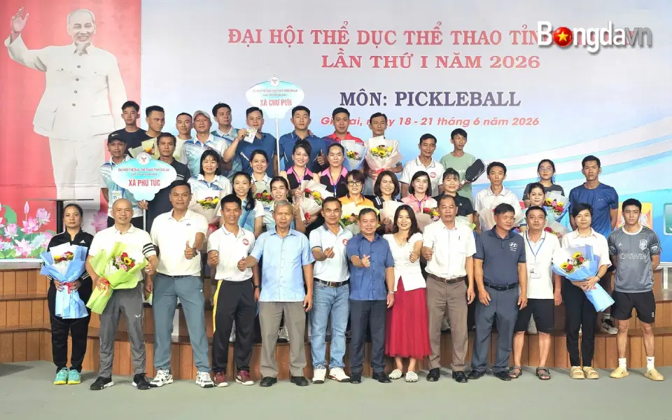 Khai Mạc Giải Pickleball Lần Đầu Tiên Trong Khuôn Khổ Đại Hội TDTT Tỉnh Gia Lai 2026