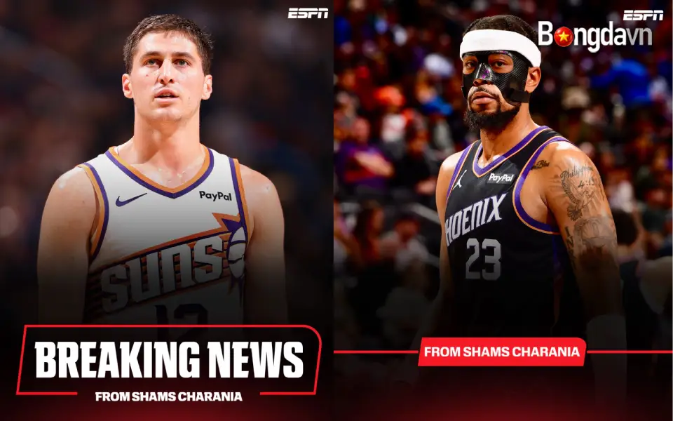 Suns trói chân bộ đôi trụ cột Gillespie và Goodwin bằng hợp đồng dài hạn