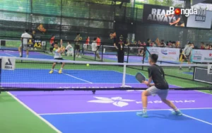 Các trận tranh tài diễn ra hấp dẫn tại Làng thể thao Tuyên Sơn