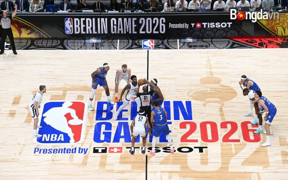 Khi Gã Khổng Lồ Mỹ "Thâu Tóm" Lục Địa Già 3 Đội Magic và Grizzlies đã thi đấu trong trận NBA Berlin Game năm 2026
