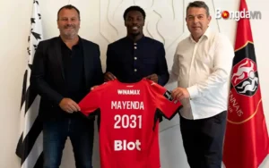 Eliezer Mayenda đã ký hợp đồng với Stade Rennais đến năm 2031