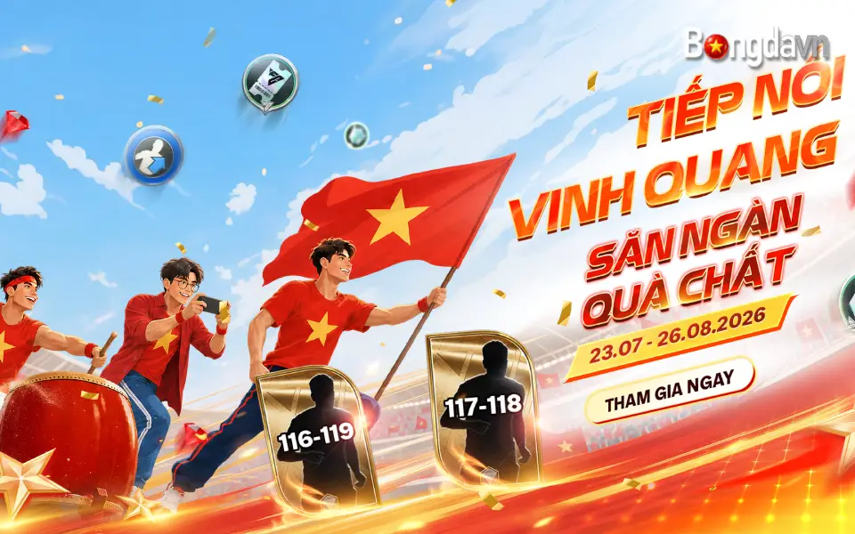 FC Mobile Bùng Nổ Mùa Thẻ "Tự Hào Việt Nam" Sát Cánh Cùng ĐTQG Tại ASEAN Cup 2026