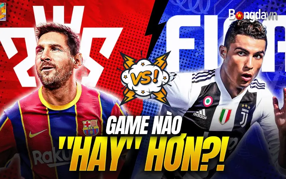 FIFA hay PES mới là tựa game bóng đá hay hơn?