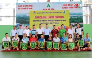 Giải Pickleball Đạm Hà Bắc Lần Thứ II Năm 2026