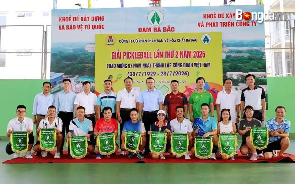 Giải Pickleball Đạm Hà Bắc Lần Thứ II Năm 2026
