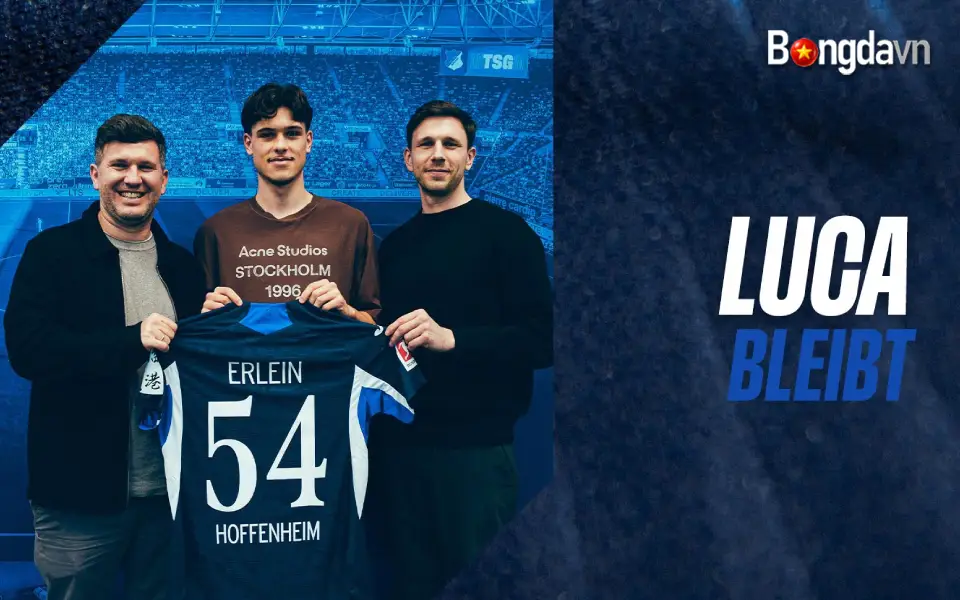 Luca Erlein gia nhập Werkself từ TSG Hoffenheim