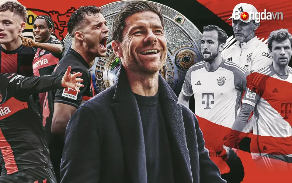 Xabi Alonso từng giúp Bayer Leverkusen chinh phục Bundesliga