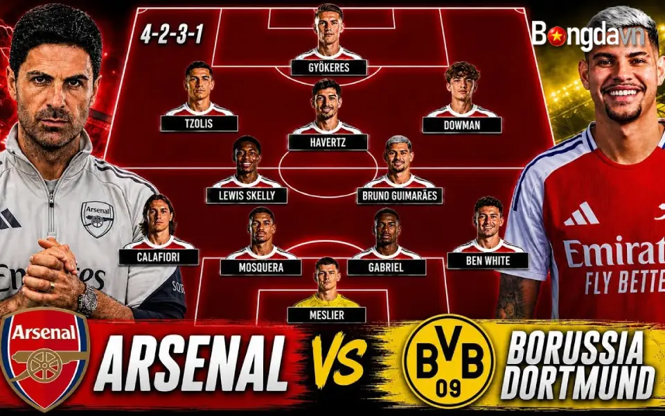 Arsenal vs Dortmund
