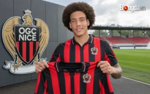 Axel Witsel đã được phỏng vấn trong ngày hội truyền thông của OGC Nice