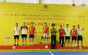 Công an tỉnh Thanh Hóa: Vô địch nội dung Pickleball tại Vòng Chung kết Hội thao CAND năm 2026