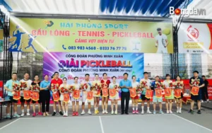 Công Đoàn Phường Hòa Xuân (Đà Nẵng) Tổ Chức Giải Cầu Lông Và Pickleball 2026