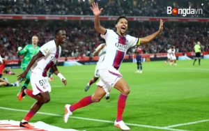 Đội bóng của con trai Ancelotti suýt gieo sầu cho PSG