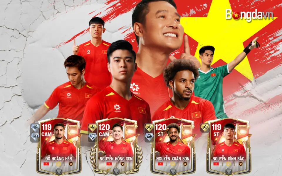 Huyền thoại Hồng Sơn chính thức trình làng FC Mobile VN trong mùa thẻ ANS