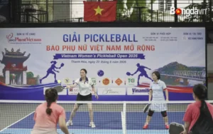 Khai mạc Giải Pickleball Báo Phụ nữ Việt Nam mở rộng năm 2026