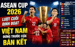 Lượt cuối định đoạt, Việt Nam đứng trước cửa bán kết