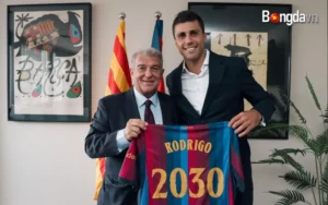 Rodri đến Barcelona