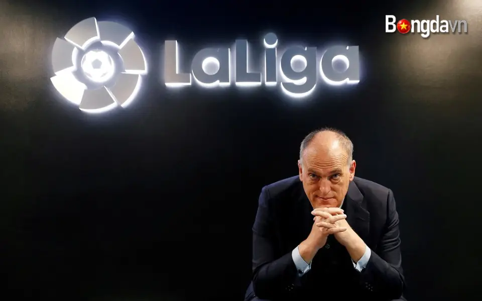 Tebas làm chủ tịch La Liga từ 2013