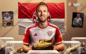Tiền đạo Harry Kane nhận giải chiếc giầy vàng