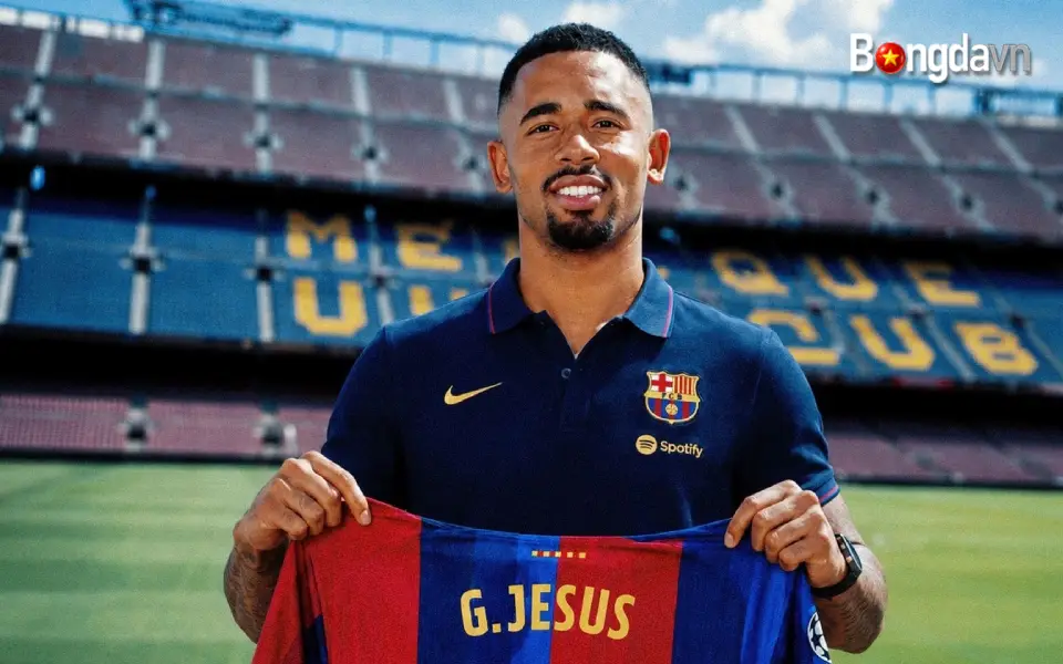 Barcelona chiêu mộ thành công Gabriel Jesus